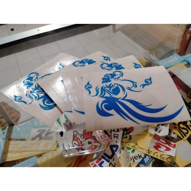 sticker wayang Haryanto stiker kating wayang