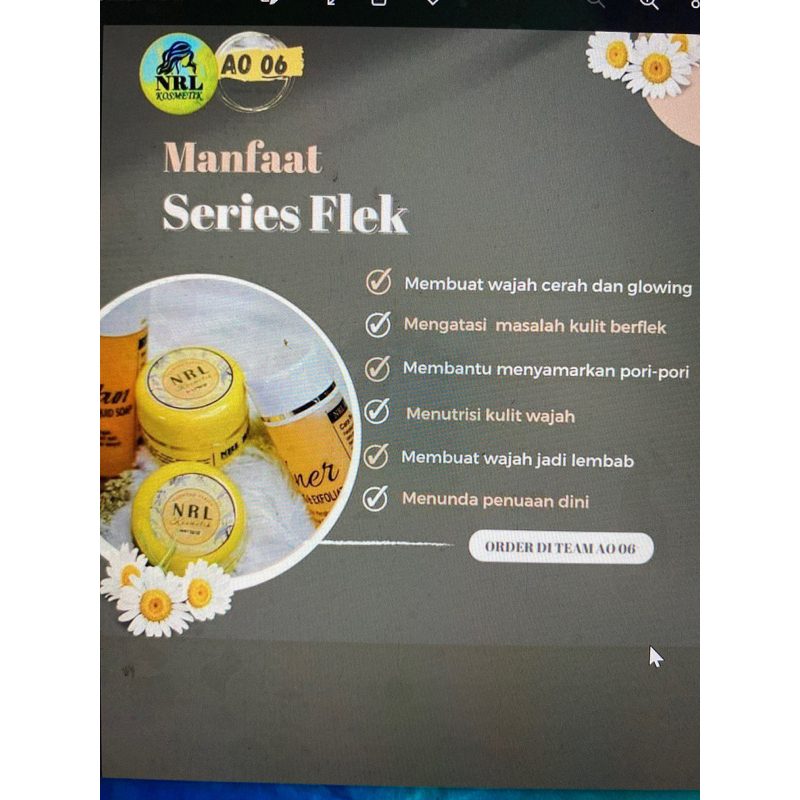 NRL Kosmetik Series Flek