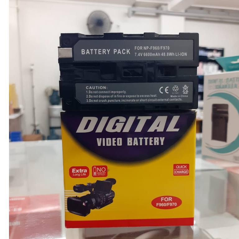 Baterai Kamera For Sony NP-F960 / NP-F970 bisa untuk camera shooting