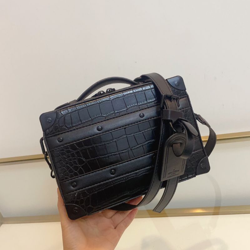 Tas Selempang Pria Import| ou Trunk Croco**dilien Mat AM45785-4 Q061Q