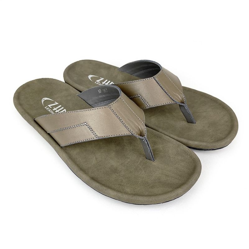 sandal kulit pria zhr