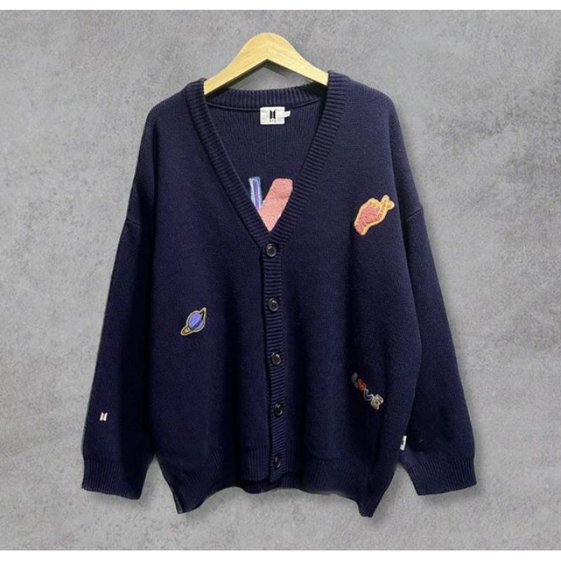 Cardigan BTS DNA Album Original Big Hit entertainment Korea