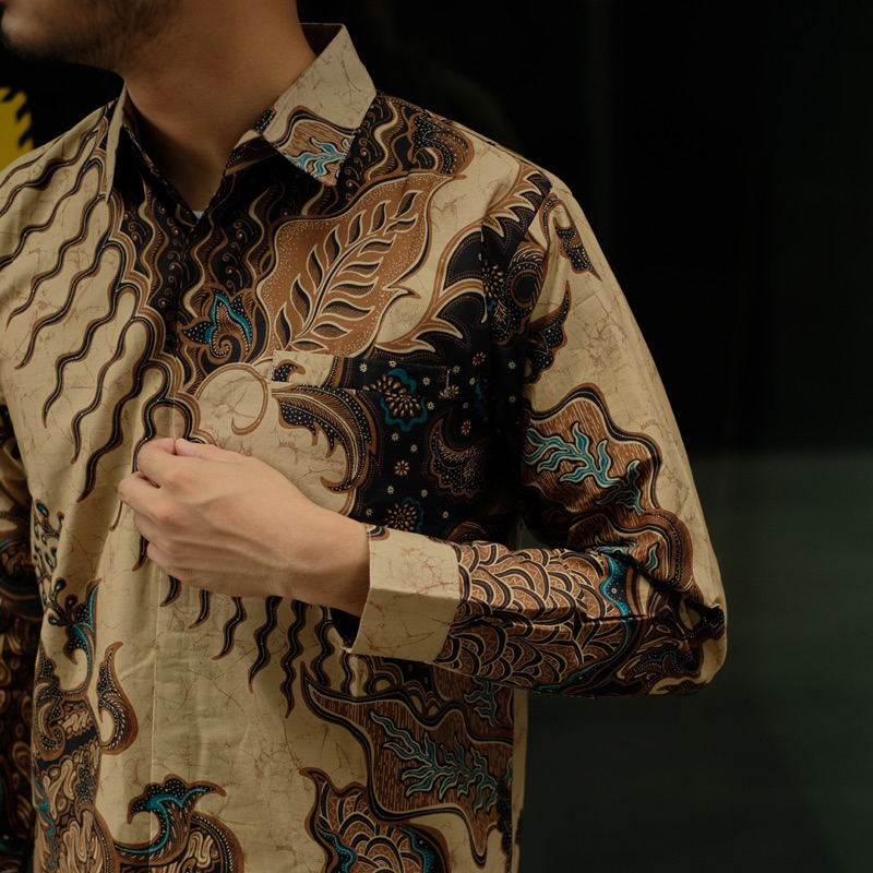 Batik Ayman - DAMAR | Kemeja Batik Pria Katun Solo Halus