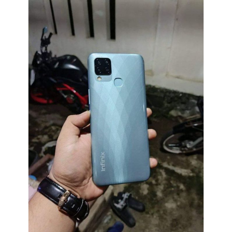 INFINIX HOT 10S 4/128GB NFC FULLSET SECOND MULUS