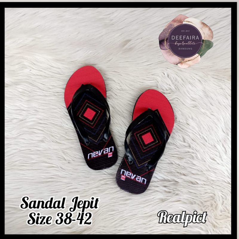 Sandal Jepit Simple Sehari Hari Sandal Laki laki Size 38-42