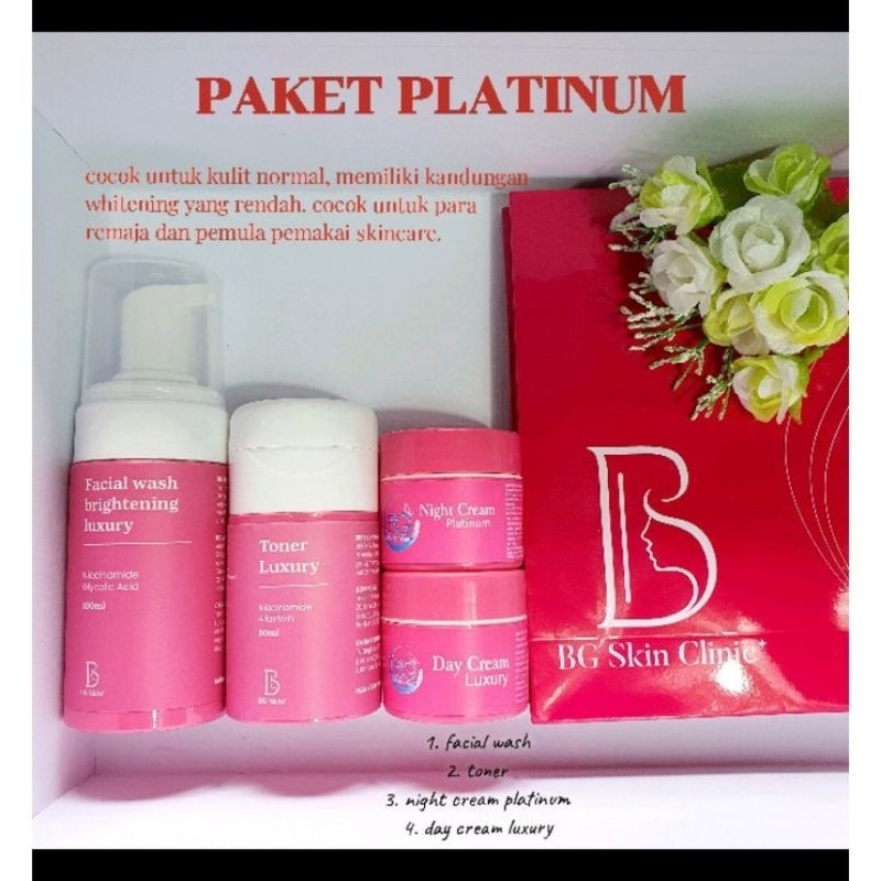 BG skincare Paket Platinum
