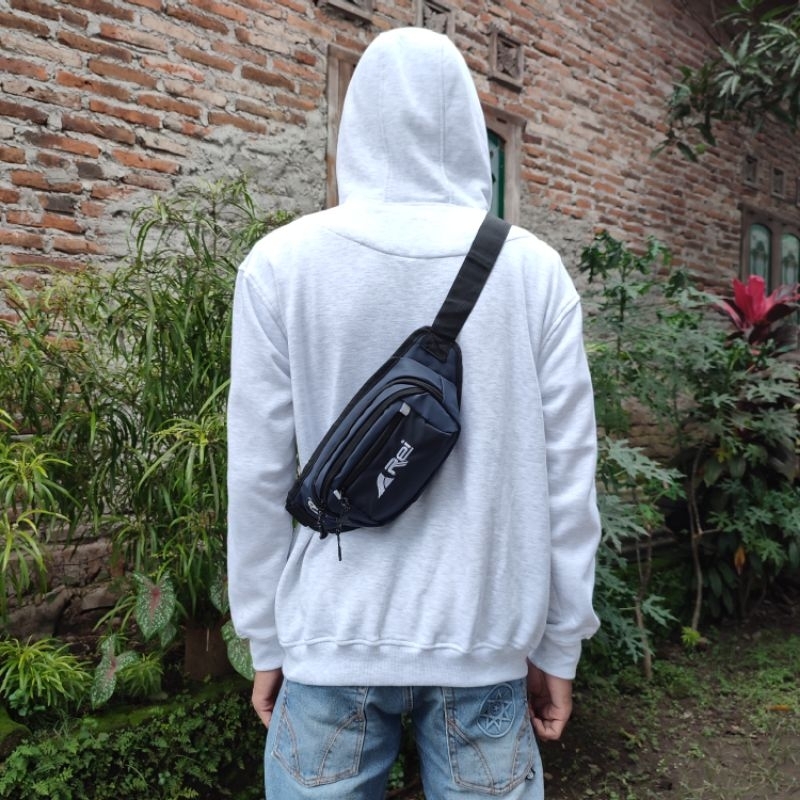 Tas Waistbag Selempang Pinggang Pria Outdoor