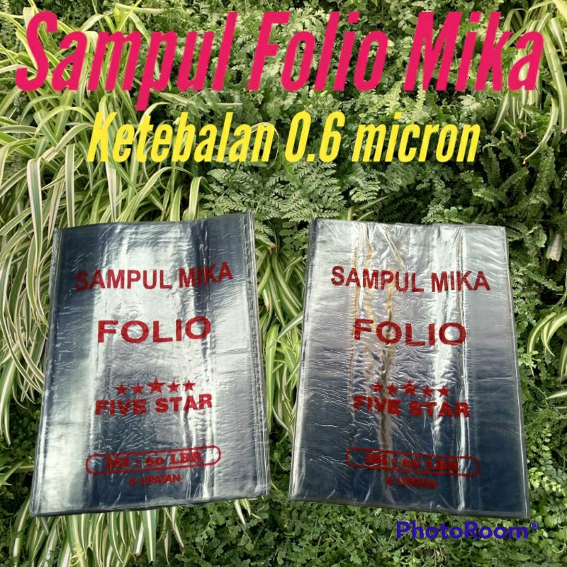 

Sampul Buku Mika Folio ISI 60 LEMBAR Merk FIVE STAR / Dengan Ketebalan Plastik 0.6 micron