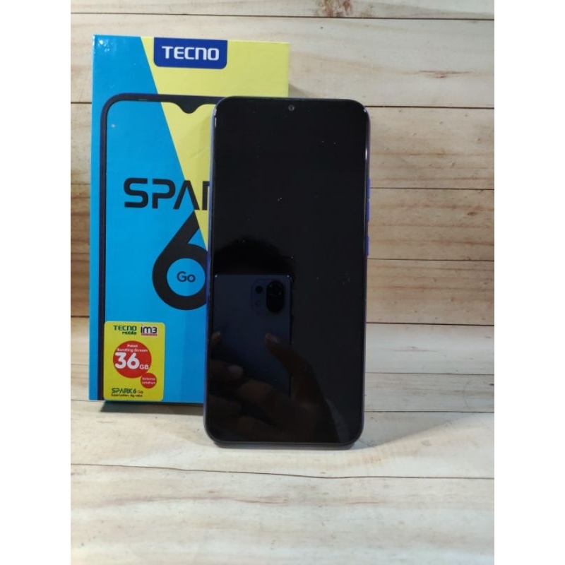 Tecno Spark 6 Go Ram 4Gb Rom 64Gb Second Lumayan Mulus Lihat deskripsi