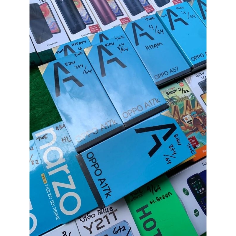 Oppo A17K ram 3/64GB Garansi Resmi