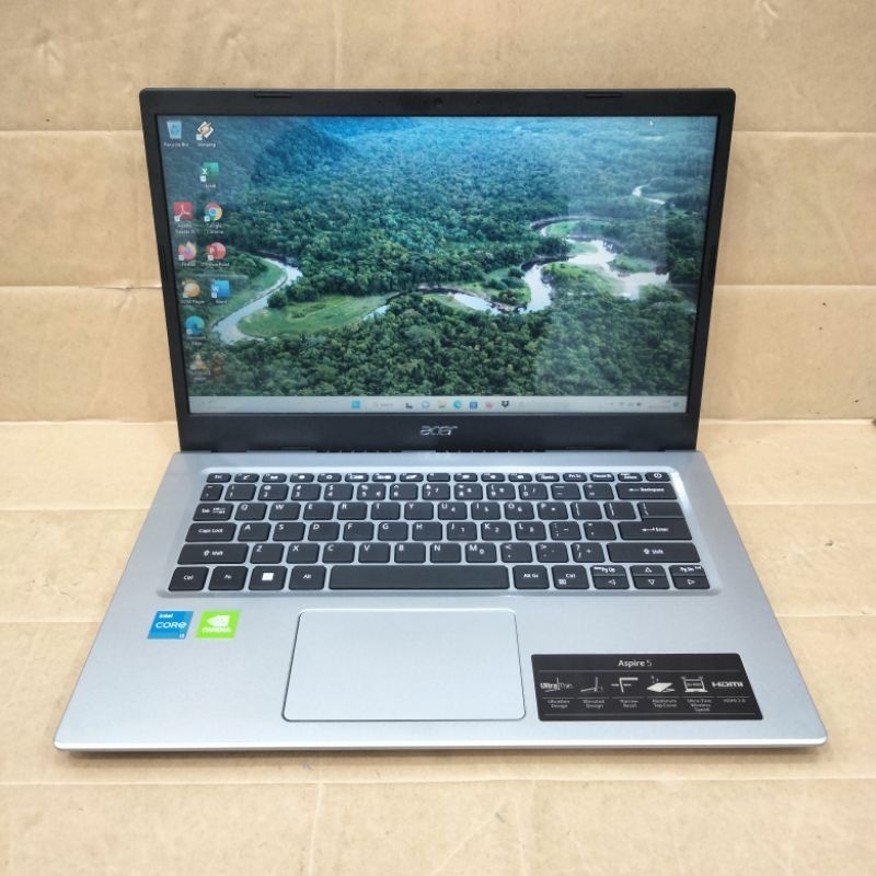 Laptop Acer Aspire 5 Intel core i3 1115G4 RAM 8GB SSD 256GB NVIDIA MX350