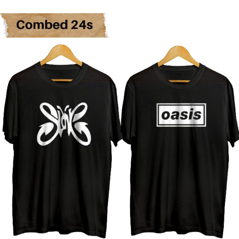 kaos distro original Slank dan oasis