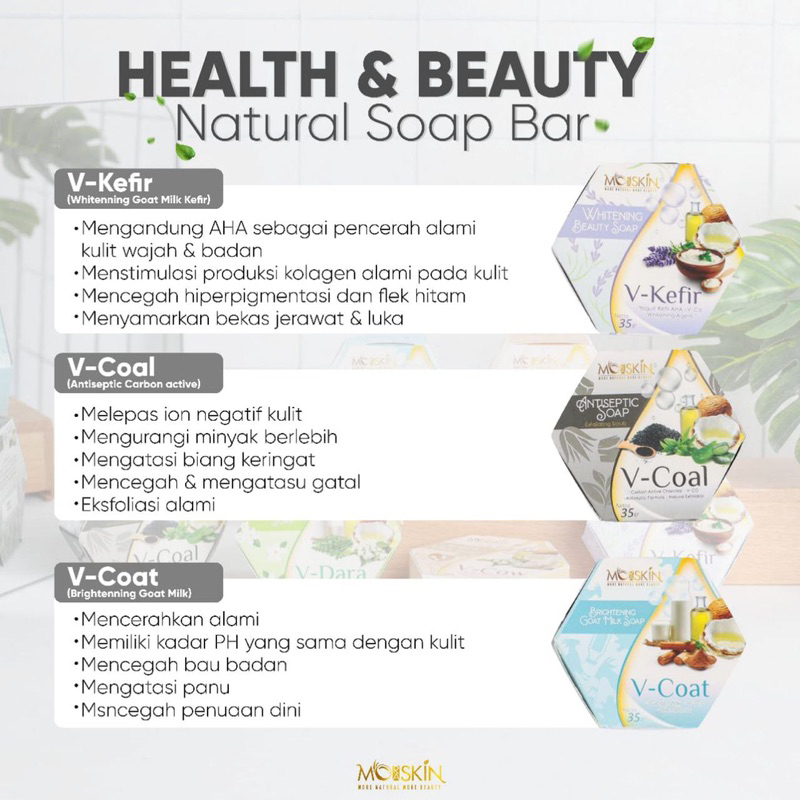 sabun moraskin 35 gr moiskin vco best seller