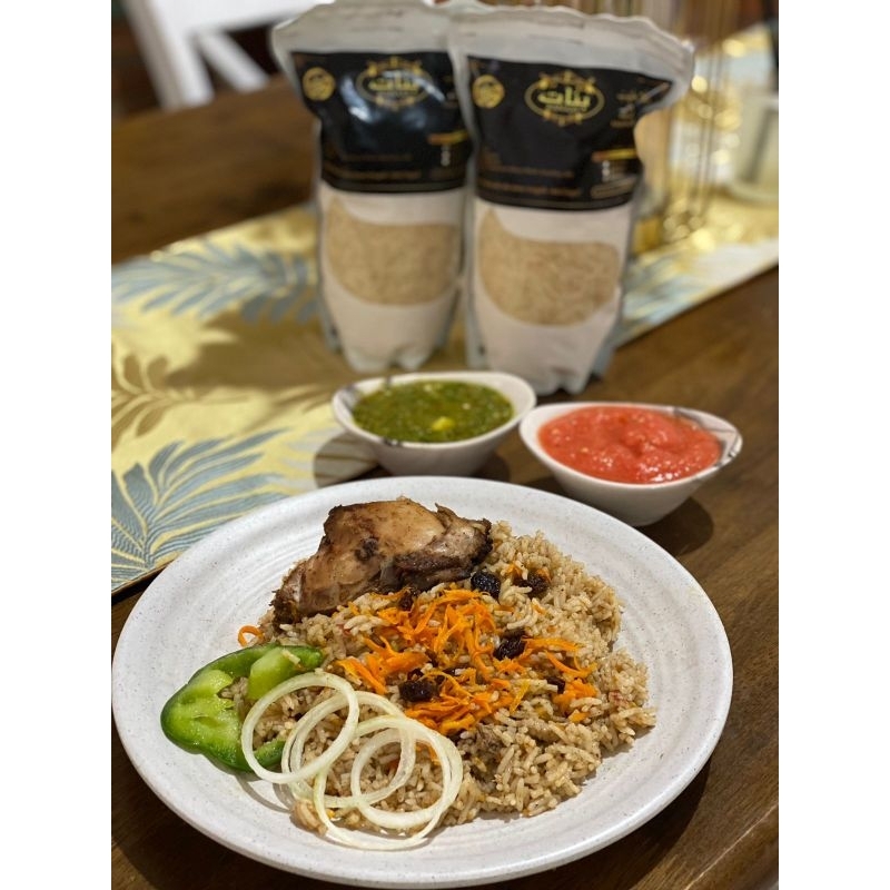 

Bumbu Nasi kebuli biryani bukhari / nasi kebuli instan / bumbu kebuli biryani / beras basmati