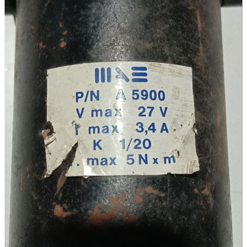 Dc Motor Gearbok AMETEK PITMAN 12 ~ 27V Dc