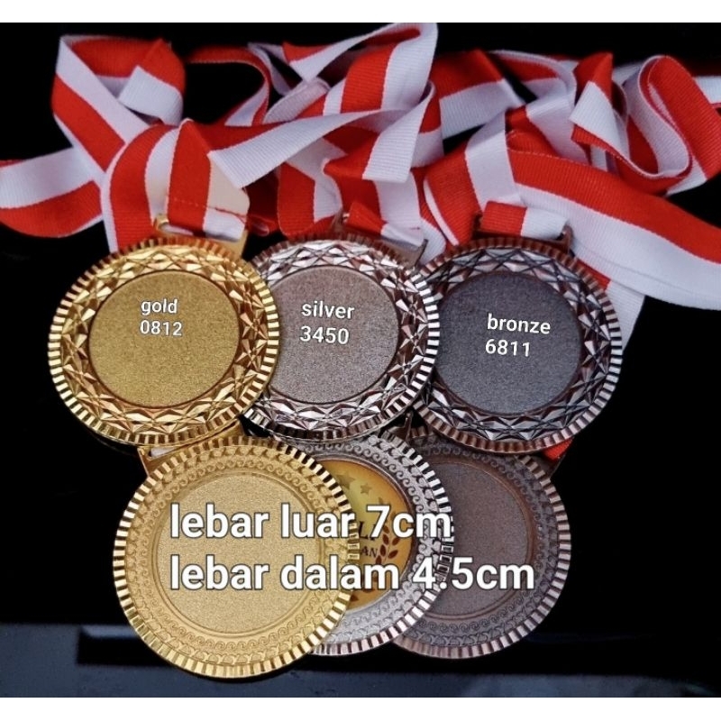 MEDALI SET ( 3PCS ) GOLD, SILVER DAN BRONZE