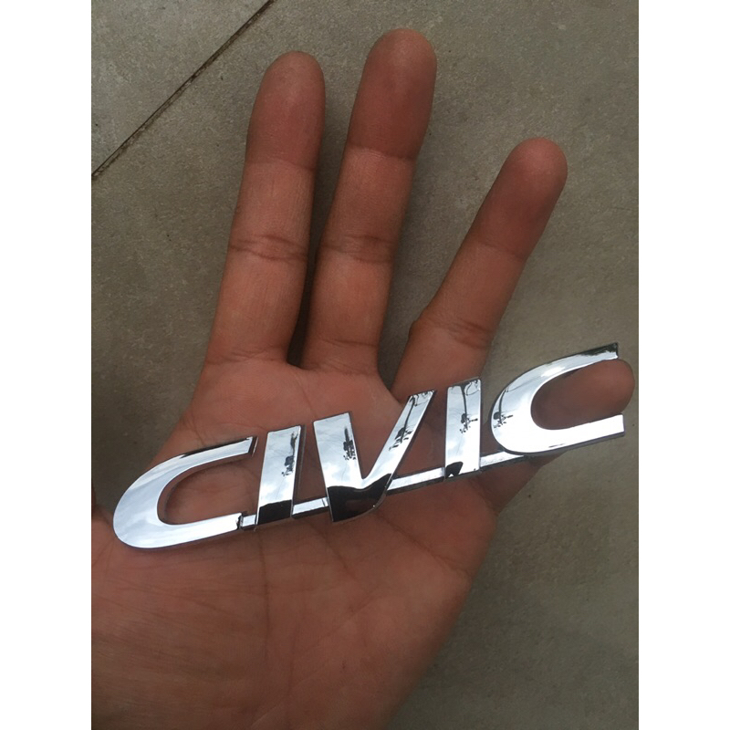 Emblem logo lambang honda civic ferio civic ek
