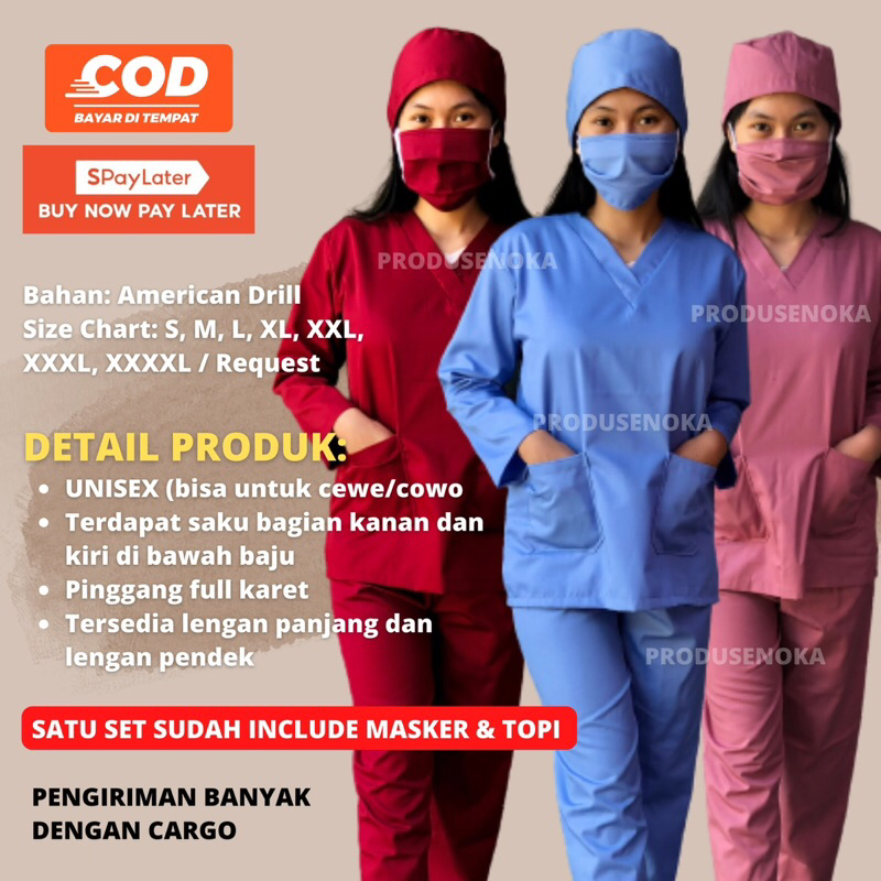 SATU SET “PANJANG KARET” BAJU OK PRODUSENOKA