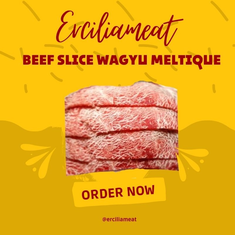beef slice meltique wagyu 500gr