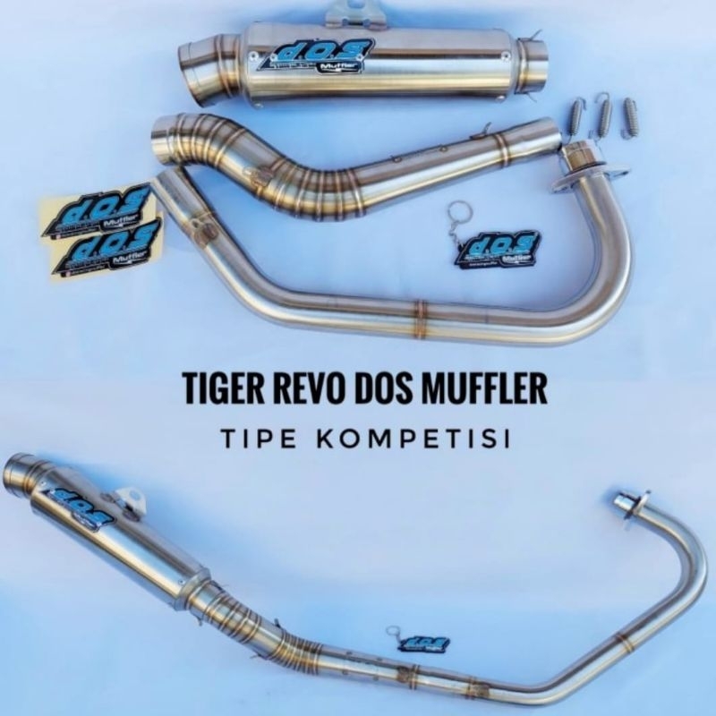 KNALPOT DOS MUFFLER TIGER KOMPETISI