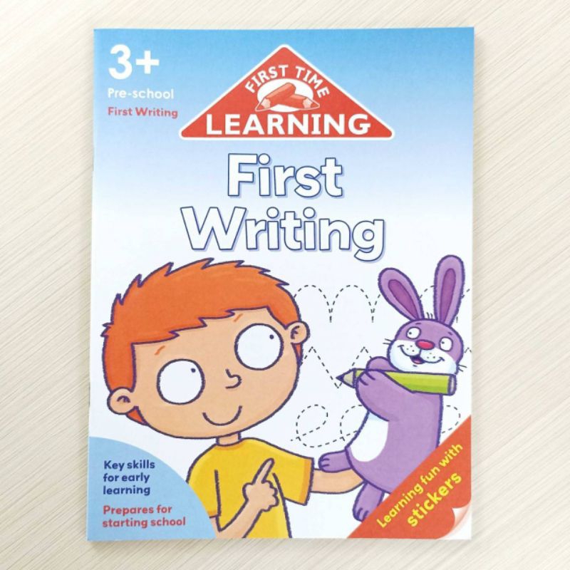 First Time Learning FIRST WRITING (bonus stickers)