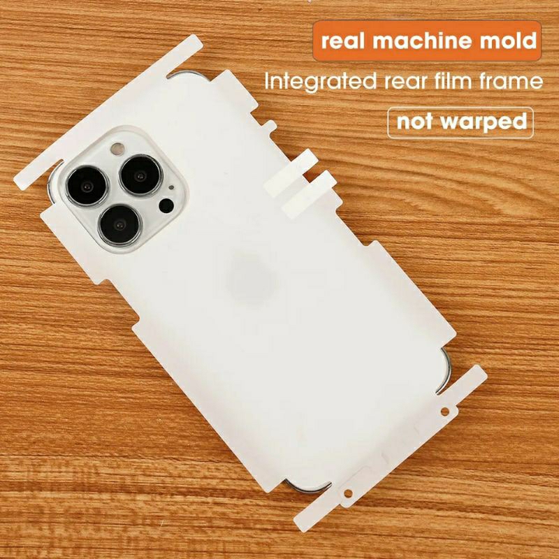 Hydrogel Belakang + Bezzel Samping Xiaomi Redmi Note 9 10 10S 11 Pro 5G