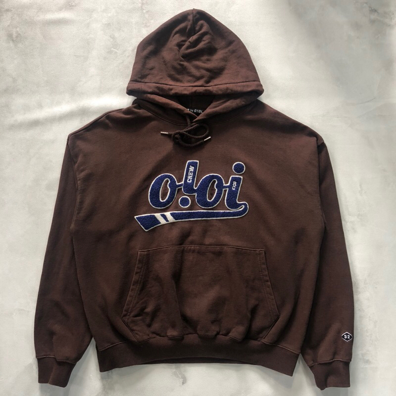 HOODIE OIOI SECOND ORIGINAL BROWN