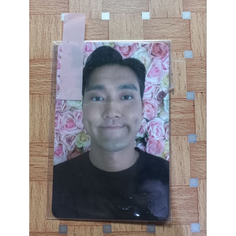 Photocard Siwon YZY benefit
