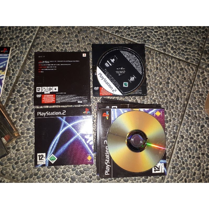 CD Original Tester buat service PS DVD playstation 2