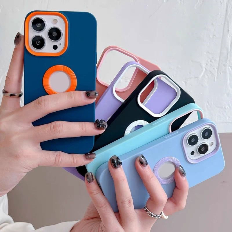 POP SQUARE CIRCLE CASE IPHONE 6  6G 6S 6S+ 7+ 8 8+PLUS SE 2 2020 X XS MAX