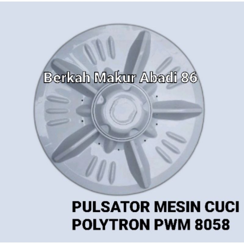 Pulsator Mesin Cuci POLYTRON PWM 8058 Mesin Cuci Polytron 2 Tabung