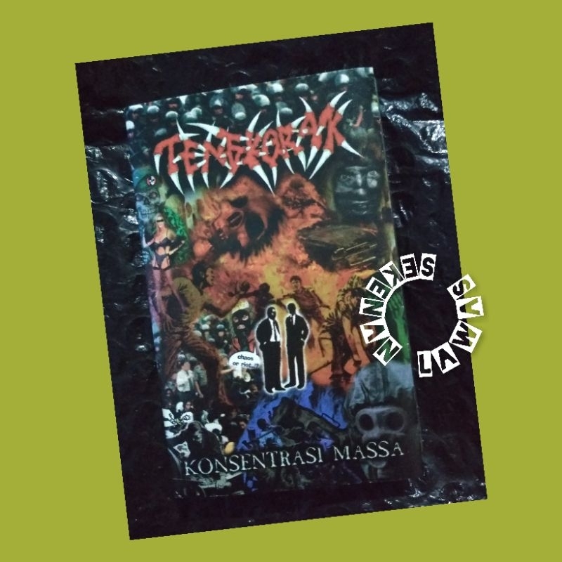 Kaset Pita Tengkorak - Konsentrasi Massa /Mulus