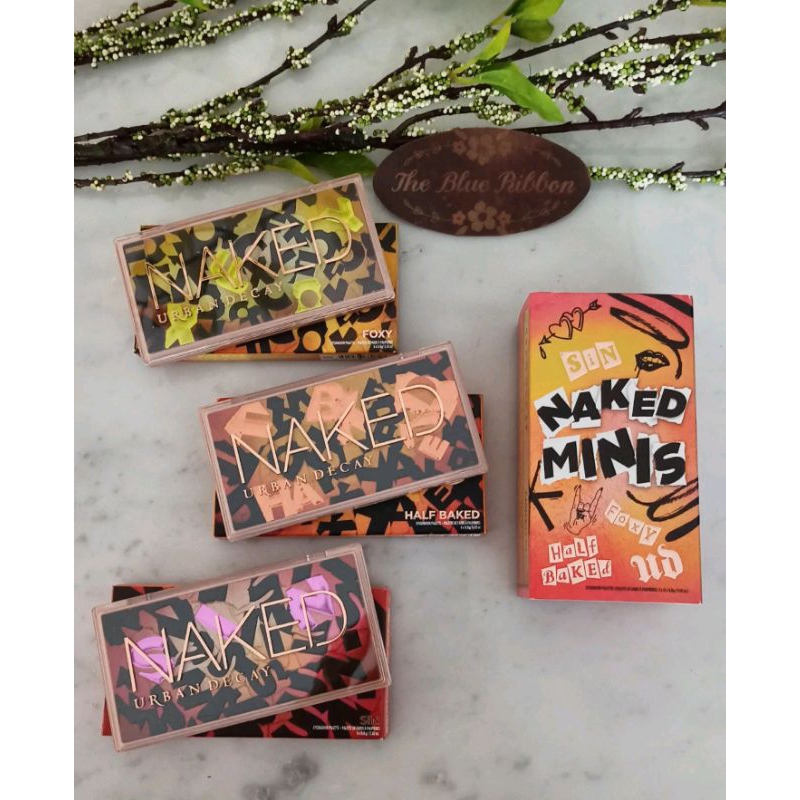 UD NAKD MINI PALETTE ( HALF BAKED , FOX , SIN ) EYESHADOW PALETTE