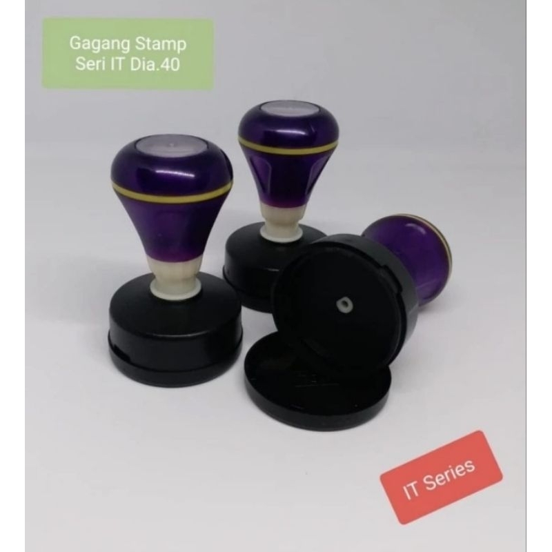 

Gagang Stempel IT Bulat Dia 40