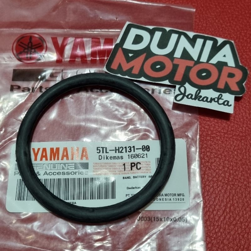 Karet aki mio original yamaha sabuk aki mio karet penahan aki mio gesper aki mio
