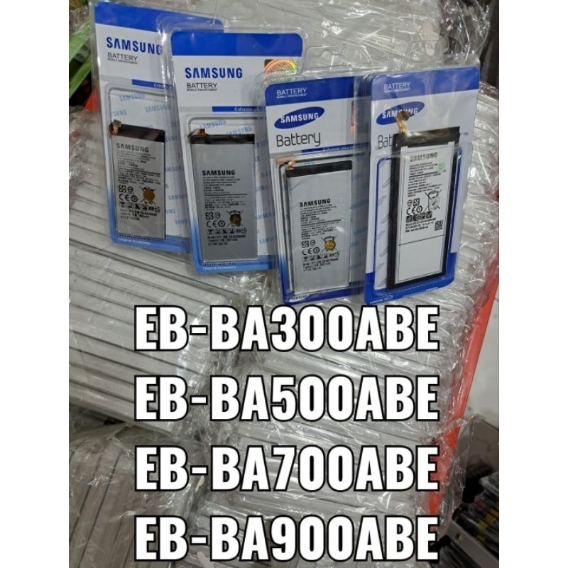 Baterai Samsung Jualan Pertipe 5pcs / Baterai Samsung EB-BA300ABE / Baterai Samsung EB-BA500ABE / Baterai Samsung EB-BA700ABE / Baterai Samsung EB-BA900ABE / Baterai Samsung A3 A5 A7 A9 EB-BA300ABE EB-BA500ABE EB-BA700ABE EB-BA900ABE A3 A5 A7 A9