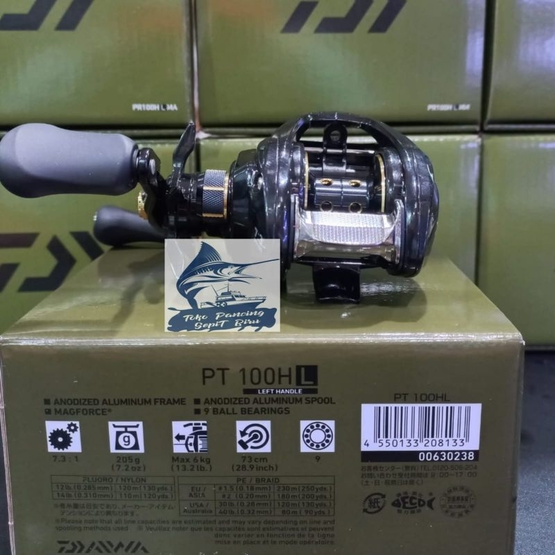 REEL BC DAIWA PT 100HL LEFT HANDLE REEL BC MURAH BEST SELLER