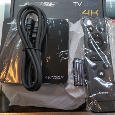 TV BOX NOISE 4K STARLINK WIFI 2,4G 2/16GB ANDROID TV BERGARANSI