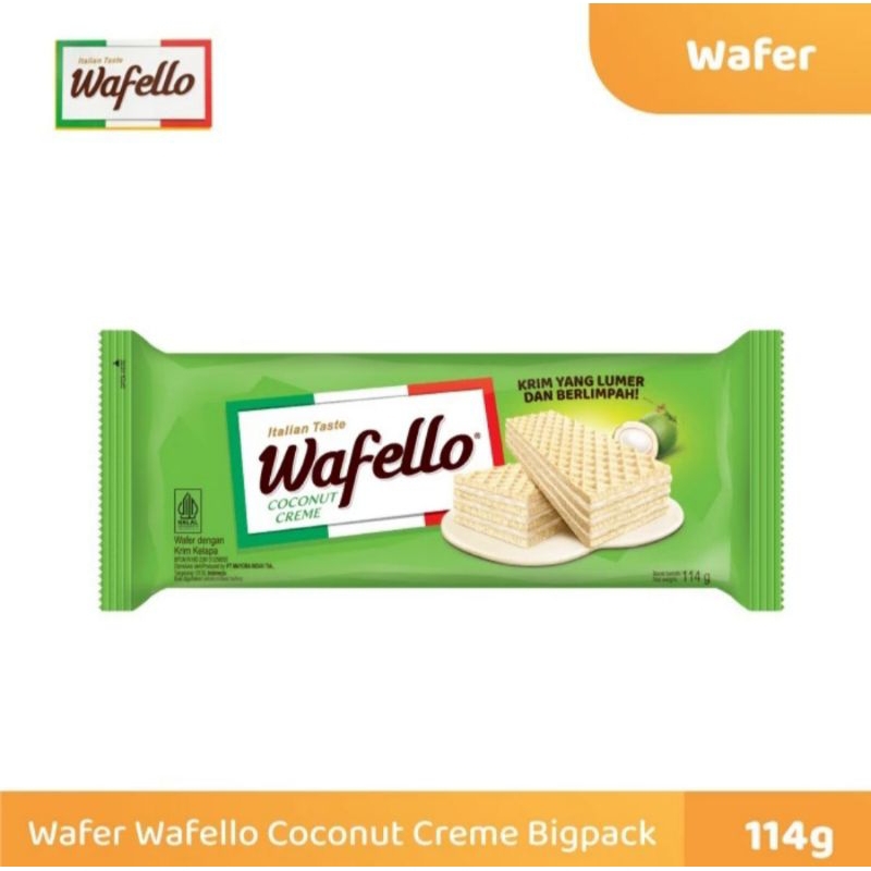 

Wafer Wafello Coconut Creme Bigpack