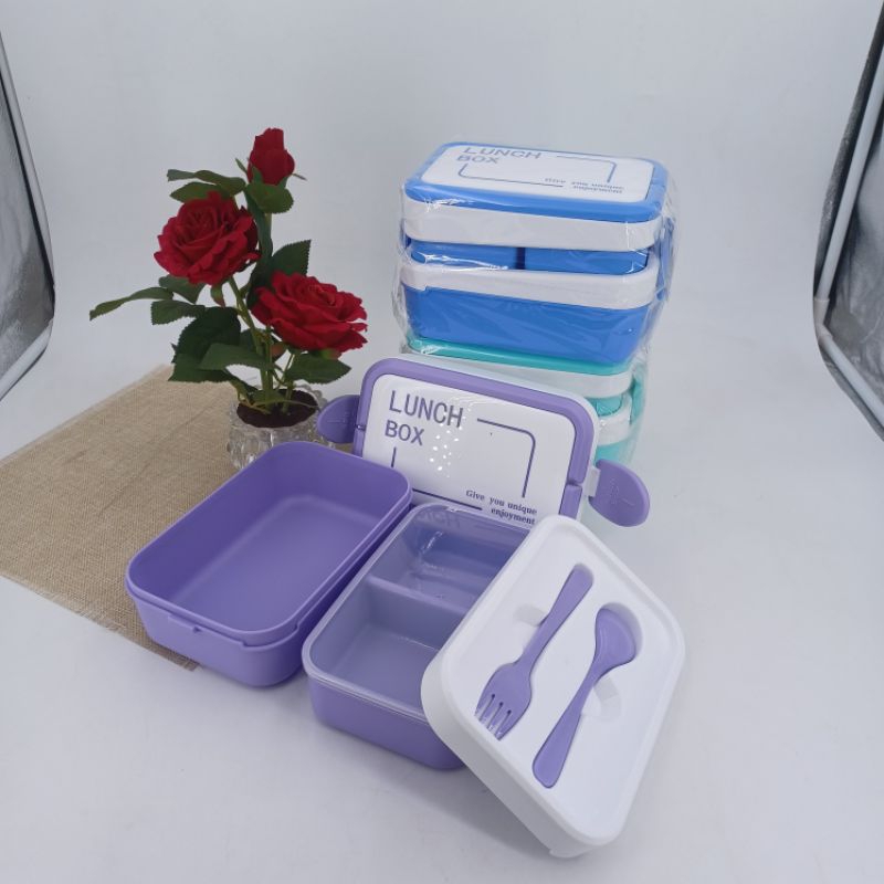 Kotak Nasi 2 3 Tingkat | Lunch Box | Rantang Plastik | Kotak Nasi Bekal