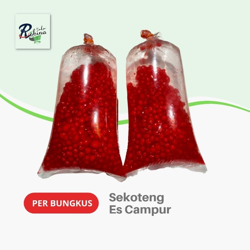 

Sekoteng bahan es campur per bungkus