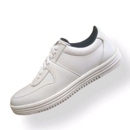 sepatu sneaker pria full putih sepatu sneakers casual cat