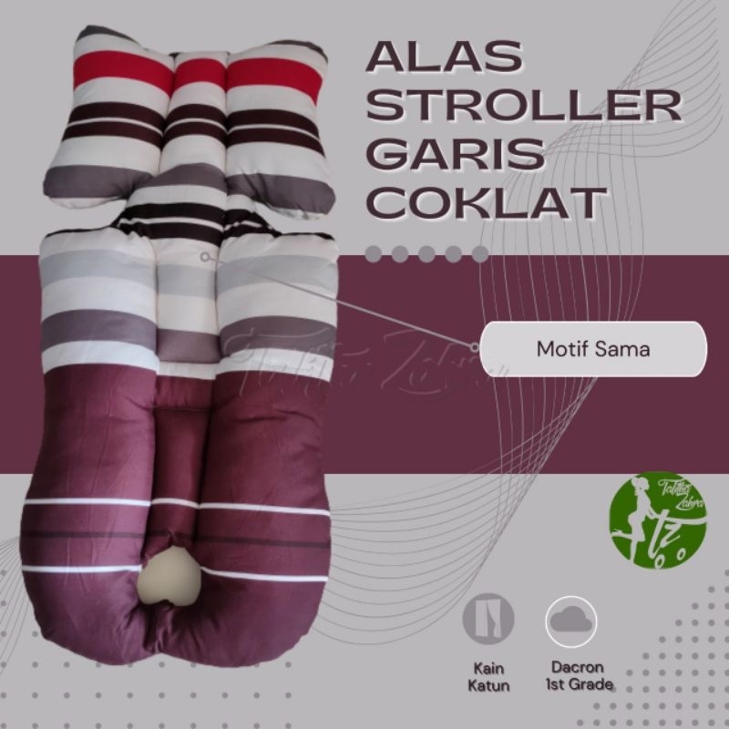 Alas Stroller Bayi Universal Baby Car Seat Stroller Pad READY STOCK ALAS STOLER