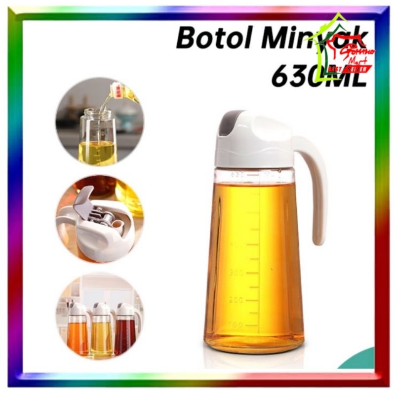 

GMW- Botol Minyak Serbaguna / Tempat Minyak Goreng Kaca