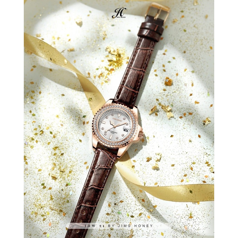 JAM TANGAN WANITA JHW 21 JIMSHONEY (FREE BOX+BATERAI)