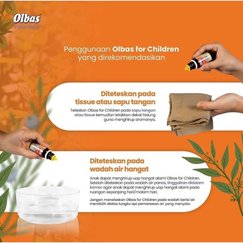 Olbas Inhalant Decongestant Oil 12 ml Minyak Esensial Pelega Pernafasan Anak