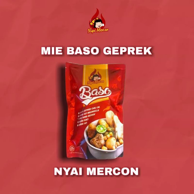 

MIE BASO GEPREK - NYAI MERCON