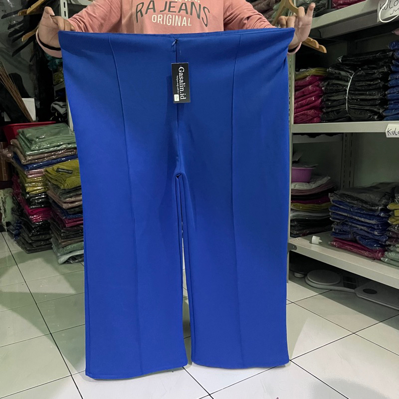 JUAL RUGI HABISKAN STOK Celana Kulot Scuba PREMIUM SUPER JUMBO ready stok 5L 7L big size OVERSIZE 3L
