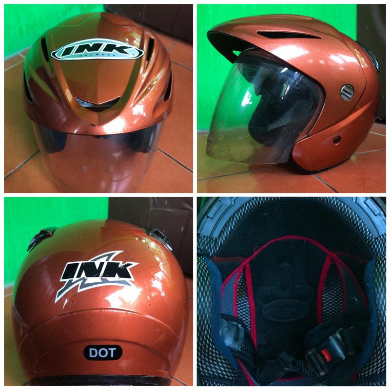 Helm Ink Cx22 Ori Bekas (Orange)