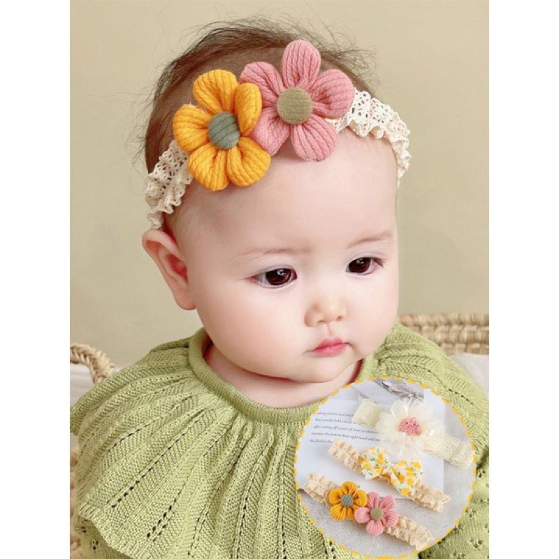 KARET BAYI ANAK / BANDANA Bayi ANAK / Bando Anak / IKAT RAMBUT BAYI